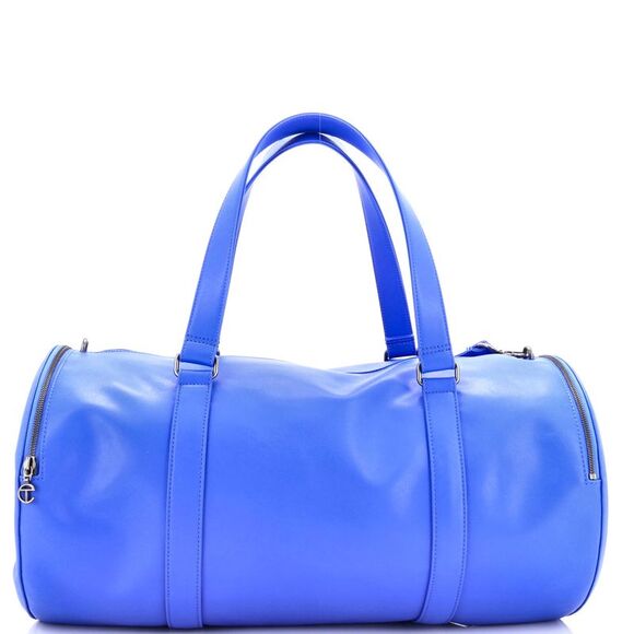 Telfar Duffle Bag Faux Leather Large Blue - Picture 3 of 6